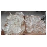 Clear Pressed Glass Tableware