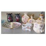 Hand-Painted Porcelain Vessels