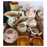 Ceramic Pitchers, Creamers, and Teapots