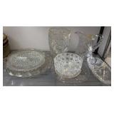 Cut Glass Serving Pieces