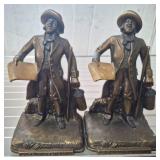 7in Cast Metal Town Crier Figurines