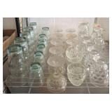 Glassware Including Stemmed and Tumblers