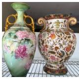 Decorative Ceramic Vases, 12-13 Inches Tall