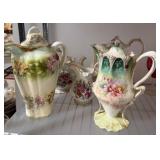 Floral Porcelain Coffee and Tea Sets