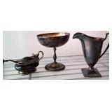 Mexican Sterling, Silver Tableware Pieces