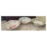 Habsburg China Decorative Porcelain Bowls