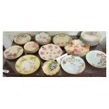 Hand-Painted German and Austrian Plates