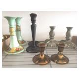 Candleholders Including Gorham & Handpainted