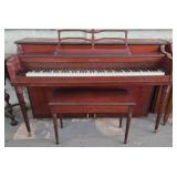 Betsy Lynn Upright Piano with Matching Bench