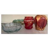 Decorative Glass Vases and Bowls