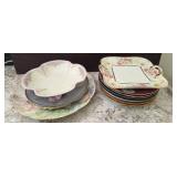 Hand-Painted Porcelain Plates