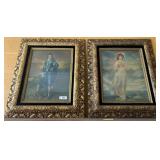 Framed Portrait Prints in Ornate Frames