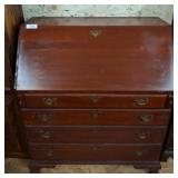 Craftique Mahogany Secretary Desk