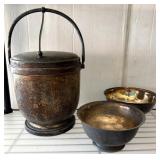 Silver-Plated Trophies and Ice Bucket