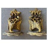 Gilded Eagle Wall Shelves