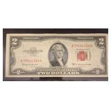 1953 $2 Red Seal United States Note