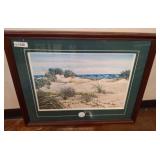Framed Seaside Landscape Print RM4