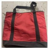 Ozark Trail Insulated Tote Bag, Red and Black