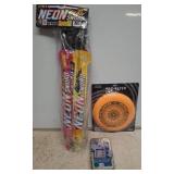 Neon Swords, Pro Flyer Disc, Dominoes Tin