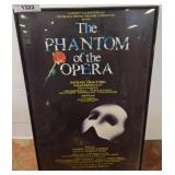 Framed ï¿½Phantom of the Operaï¿½ Poster, 14ï¿½22 RM4