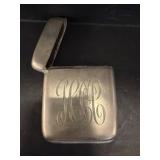 Sterling Silver Monogrammed Match Safe33g