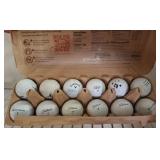 Golf Balls in Egg Carton Packaging