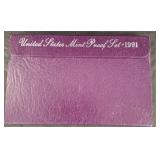 1981 United States Mint Proof Set in Box