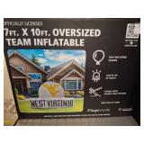7 Ft. x 10 Ft. West Virginia Team Inflatable