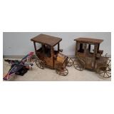 Metal Carriage Models and P-51 Mustang Display