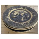 Blue-and-White Ceramic Plates