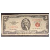 1953 $2 Red Seal United States Note