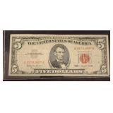 1963 Red Seal $5 United States Note