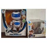 Crash Bandicoot Figure and RC Robot Toy Set