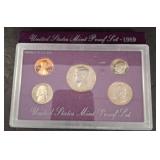 1989 United States Mint Proof Coin Set