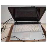 Silver Laptop with Charger, Untested