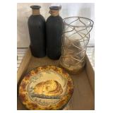 Decorative Plates and Home Decor Set