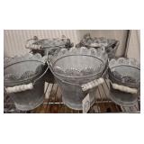 Lulu & Co. Decorative Metal Buckets