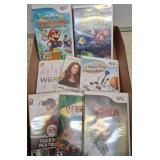 Nintendo Wii Games with Cases