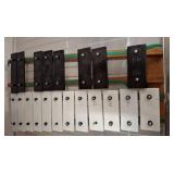 Xylophone Bars on Wooden Frame, No Drum Sticks