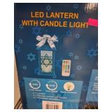 3 boxes LED Lanterns With Candle Light, Hanukkah D