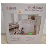 Smol Space Inflatable Mushroom Fort, 4