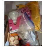 Household Supplies With LED Bulb