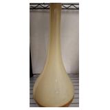 Glass Vase with Glossy Finish