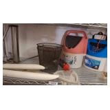 Fishing Accessories with Nets and Containers