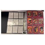 Binder with Assorted Movie Monster Cards