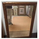 Rectangular Mirror With Faux Bamboo Frame, 29ï¿½42 r