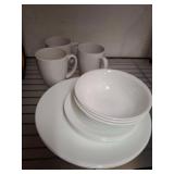 Corelle Vitrelle and Stoneware Dinnerware Set