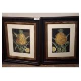 Framed Pineapple Botanical Prints rm4