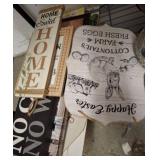 Decorative Wall Signs