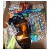 Lot with Goggles and Toys